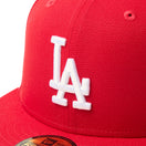 59FIFTY MLB Scarlet ロサンゼルス・ドジャース スカーレット | NEW ERA ニューエラ公式オンラインストア