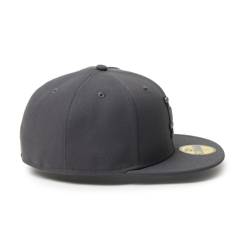 59FIFTY MLB Metallic Pewter ロサンゼルス・ドジャース グラファイト | NEW ERA ニューエラ公式オンラインストア