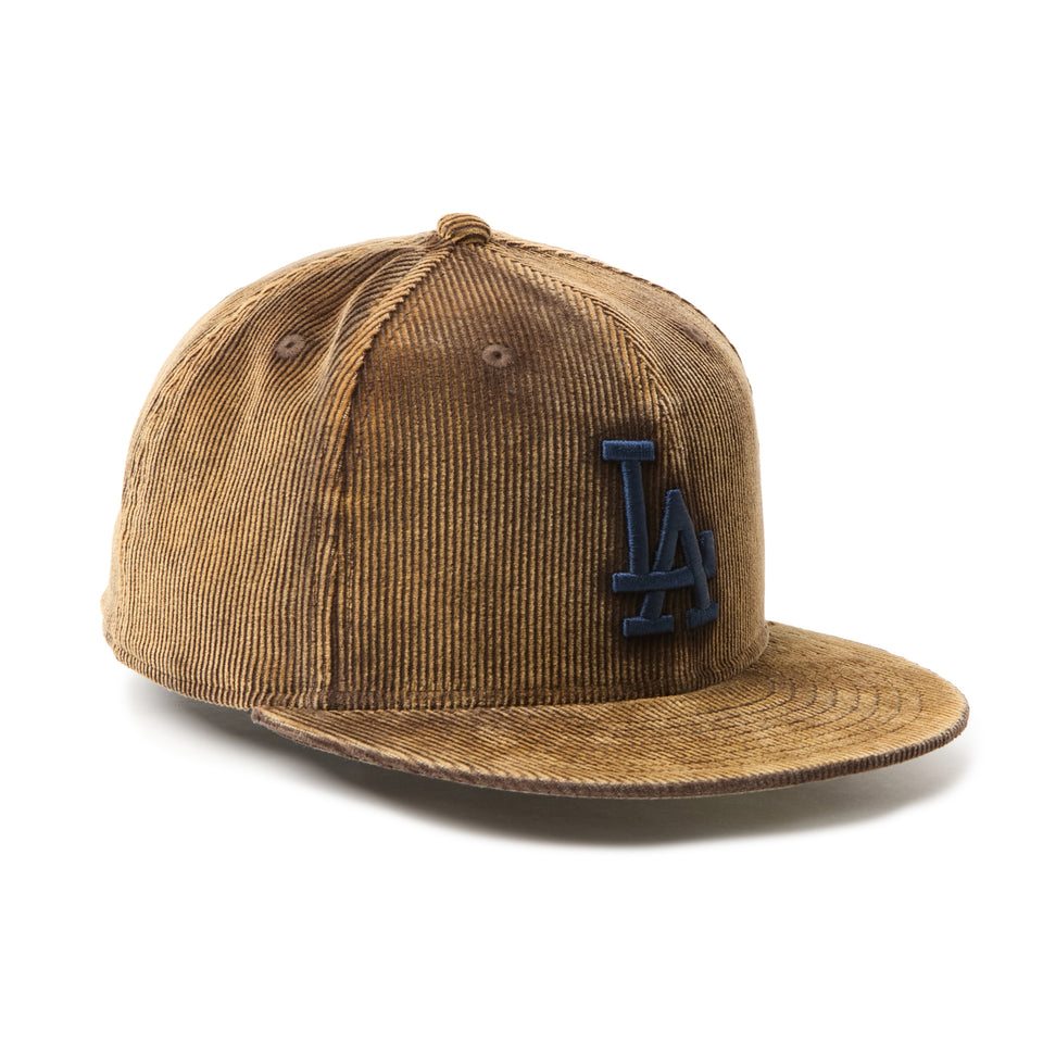 59FIFTY Faded Corduroy ロサンゼルス・ドジャース ウォルナット | NEW ERA ニューエラ公式オンラインストア