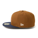 59FIFTY MLB Deep Autumn ロサンゼルス・ドジャース トーステッドピーナッツ/ネイビー | NEW ERA ニューエラ公式オンラインストア