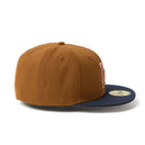 59FIFTY MLB Deep Autumn ロサンゼルス・ドジャース トーステッドピーナッツ/ネイビー | NEW ERA ニューエラ公式オンラインストア