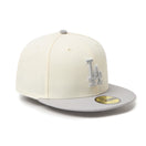 59FIFTY MLB 2-Tone ロサンゼルス・ドジャース クロームホワイト/グレー | NEW ERA ニューエラ公式オンラインストア