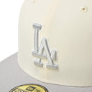 59FIFTY MLB 2-Tone ロサンゼルス・ドジャース クロームホワイト/グレー | NEW ERA ニューエラ公式オンラインストア