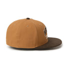 59FIFTY Duck Canvas カレッジロゴ ライトブロンズ/ウォルナット | NEW ERA ニューエラ公式オンラインストア