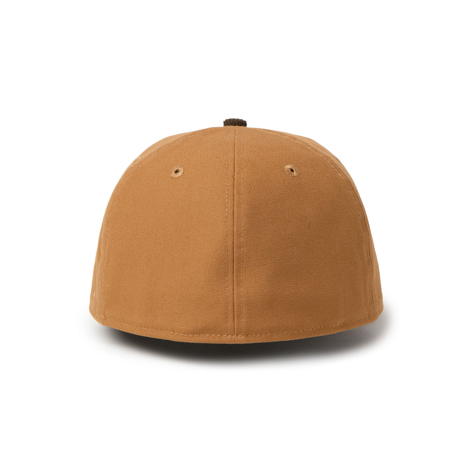 59FIFTY Duck Canvas カレッジロゴ ライトブロンズ/ウォルナット | NEW ERA ニューエラ公式オンラインストア