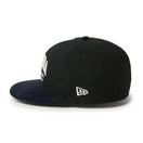 59FIFTY Duck Canvas カレッジロゴ ブラック/ネイビー | NEW ERA ニューエラ公式オンラインストア