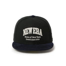 59FIFTY Duck Canvas カレッジロゴ ブラック/ネイビー | NEW ERA ニューエラ公式オンラインストア