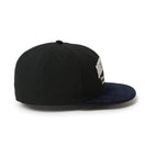 59FIFTY Duck Canvas カレッジロゴ ブラック/ネイビー | NEW ERA ニューエラ公式オンラインストア
