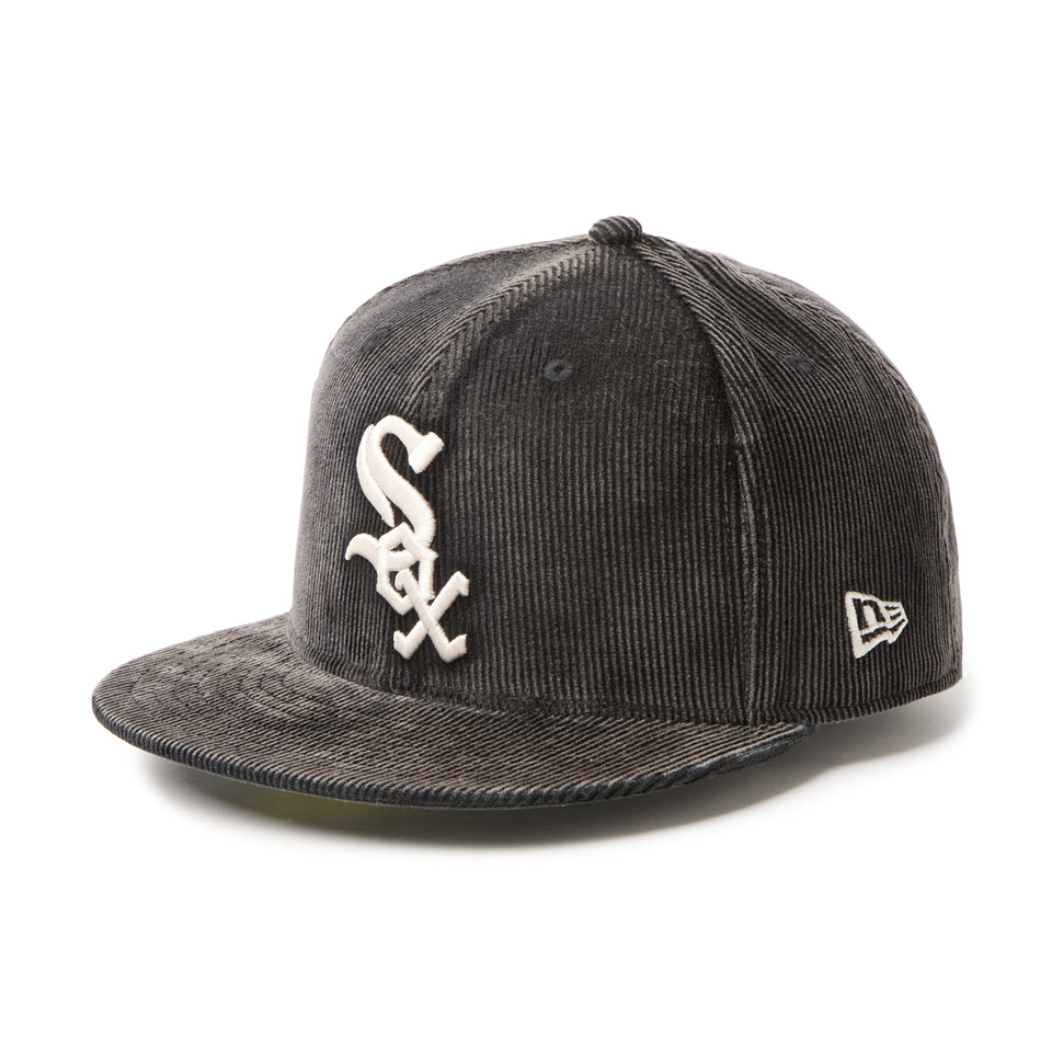 59FIFTY Faded Corduroy シカゴ・ホワイトソックス ブラック | NEW ERA ニューエラ公式オンラインストア