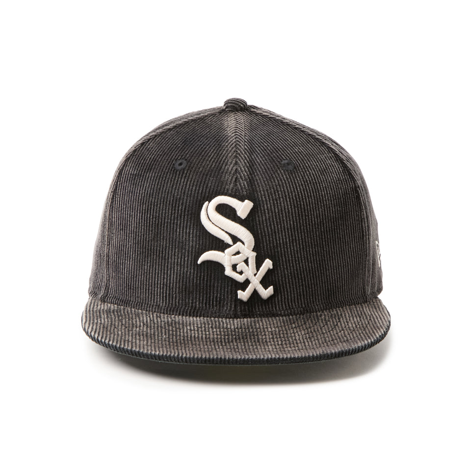 59FIFTY Faded Corduroy シカゴ・ホワイトソックス ブラック | NEW ERA ニューエラ公式オンラインストア