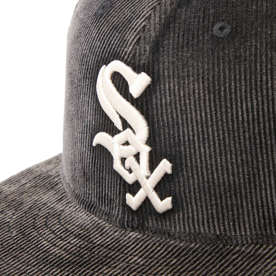 59FIFTY Faded Corduroy シカゴ・ホワイトソックス ブラック | NEW ERA ニューエラ公式オンラインストア