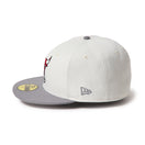 59FIFTY NBA Hardwood Classics シカゴ・ブルズ サンディーリネン/ストームグレー | NEW ERA ニューエラ公式オンラインストア