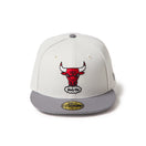 59FIFTY NBA Hardwood Classics シカゴ・ブルズ サンディーリネン/ストームグレー | NEW ERA ニューエラ公式オンラインストア