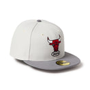 59FIFTY NBA Hardwood Classics シカゴ・ブルズ サンディーリネン/ストームグレー | NEW ERA ニューエラ公式オンラインストア