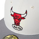 59FIFTY NBA Hardwood Classics シカゴ・ブルズ サンディーリネン/ストームグレー | NEW ERA ニューエラ公式オンラインストア