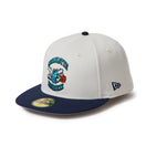 59FIFTY NBA Hardwood Classics シャーロット・ホーネッツ サンディーリネン/オーシャンサイドブルー | NEW ERA ニューエラ公式オンラインストア