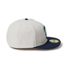 59FIFTY NBA Hardwood Classics シャーロット・ホーネッツ サンディーリネン/オーシャンサイドブルー | NEW ERA ニューエラ公式オンラインストア