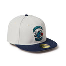 59FIFTY NBA Hardwood Classics シャーロット・ホーネッツ サンディーリネン/オーシャンサイドブルー | NEW ERA ニューエラ公式オンラインストア