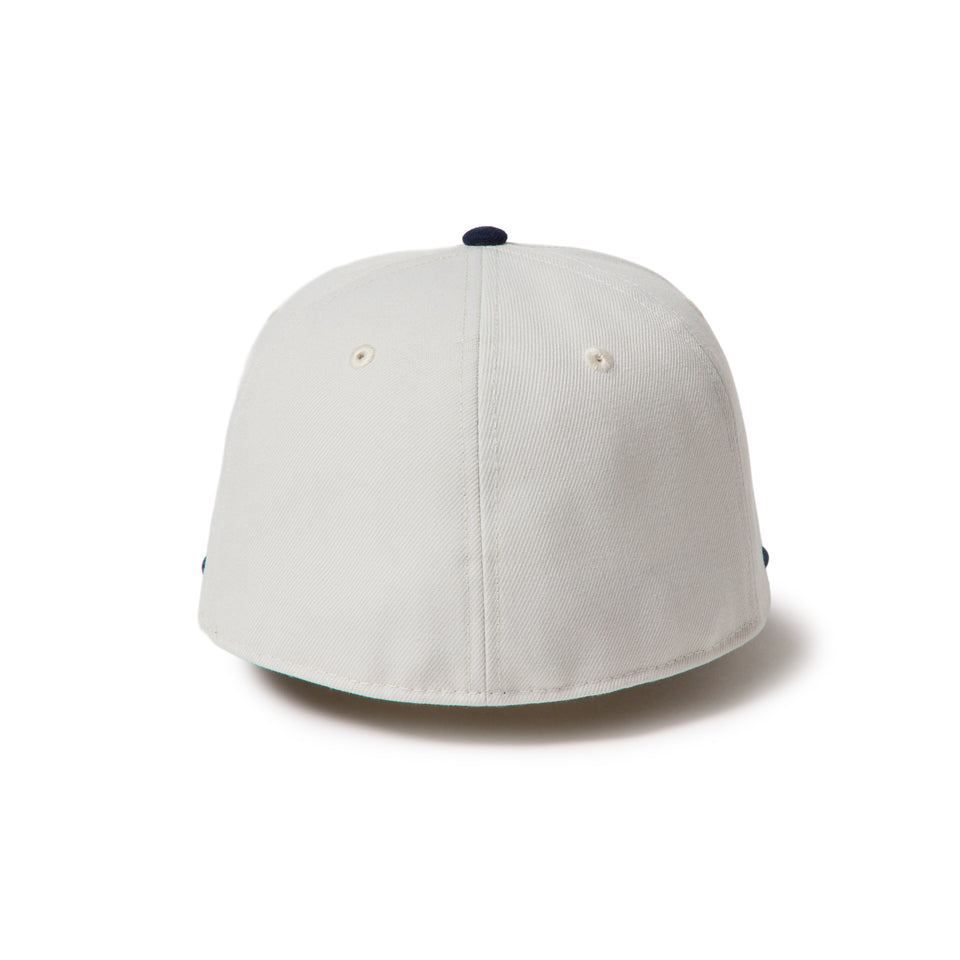 59FIFTY NBA Hardwood Classics シャーロット・ホーネッツ サンディーリネン/オーシャンサイドブルー | NEW ERA ニューエラ公式オンラインストア
