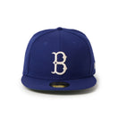59FIFTY Cooperstown ウール ブルックリン・ドジャース ダークロイヤル | NEW ERA ニューエラ公式オンラインストア