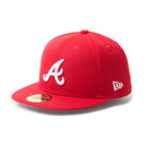 59FIFTY MLB Scarlet アトランタ・ブレーブス スカーレット | NEW ERA ニューエラ公式オンラインストア