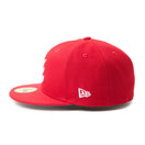 59FIFTY MLB Scarlet アトランタ・ブレーブス スカーレット | NEW ERA ニューエラ公式オンラインストア