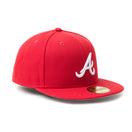 59FIFTY MLB Scarlet アトランタ・ブレーブス スカーレット | NEW ERA ニューエラ公式オンラインストア