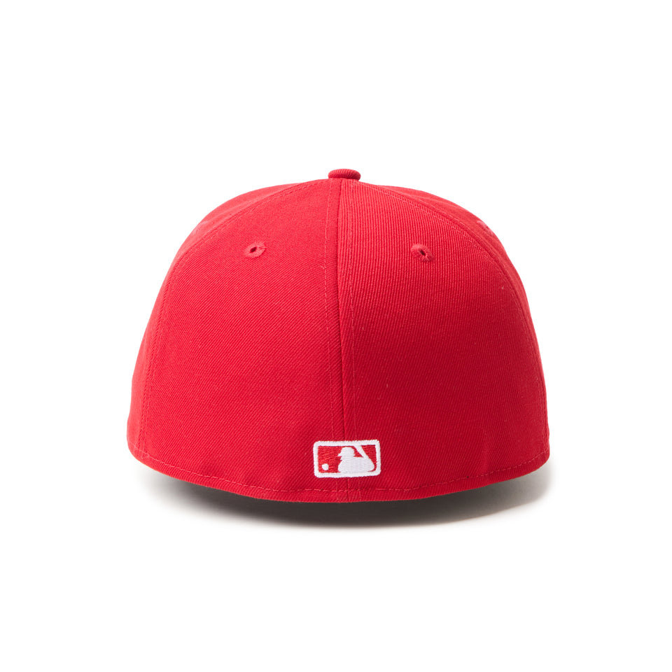 59FIFTY MLB Scarlet アトランタ・ブレーブス スカーレット | NEW ERA ニューエラ公式オンラインストア