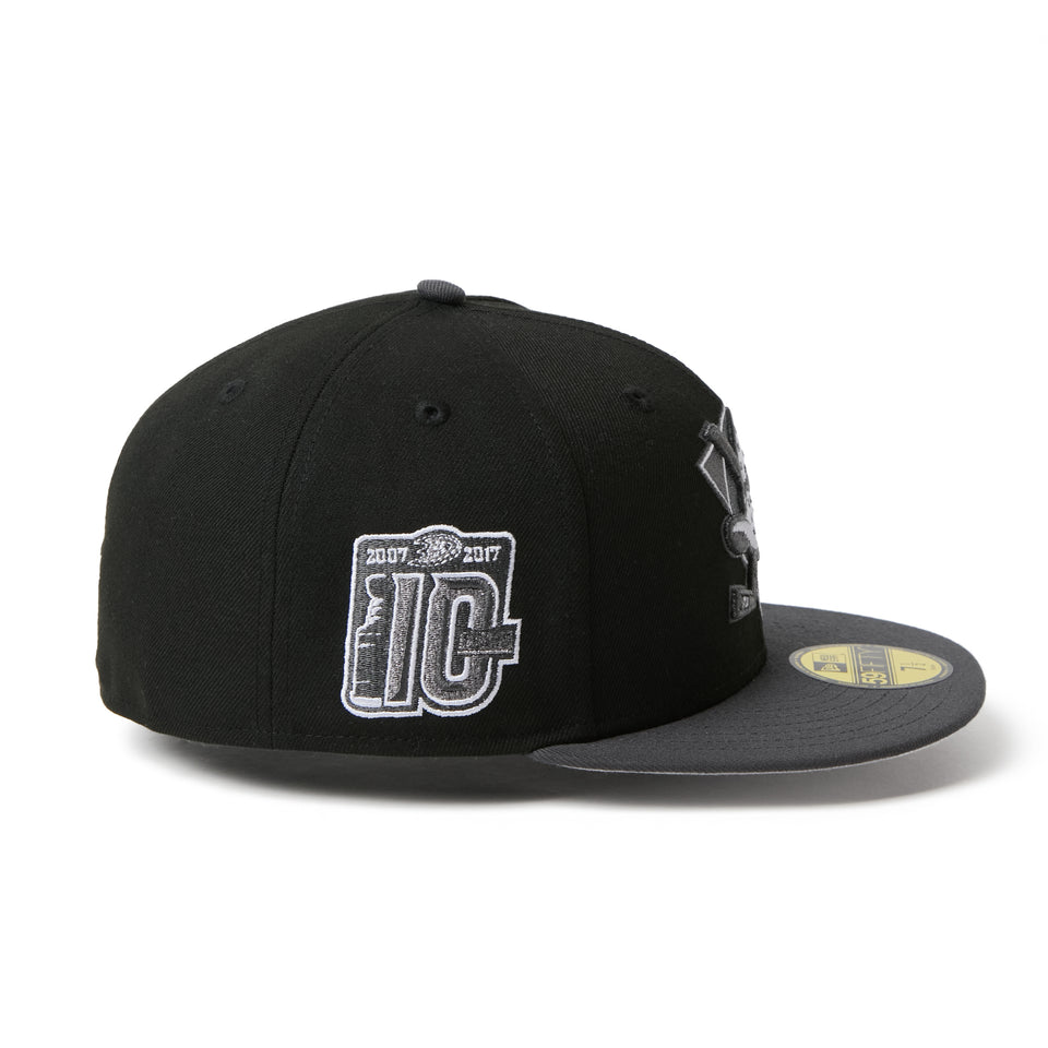 59FIFTY NHL アナハイム・ダックス ブラック/ダークグラファイト | NEW ERA ニューエラ公式オンラインストア