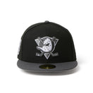 59FIFTY NHL アナハイム・ダックス ブラック/ダークグラファイト | NEW ERA ニューエラ公式オンラインストア