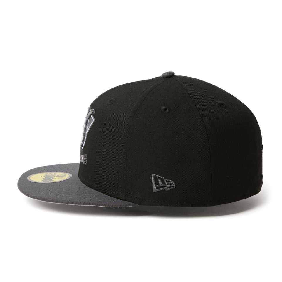 59FIFTY NHL アナハイム・ダックス ブラック/ダークグラファイト | NEW ERA ニューエラ公式オンラインストア