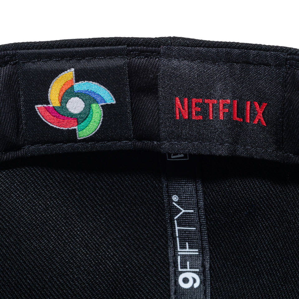 9FIFTY World Baseball Classic × Netflix フロントロゴ ブラック