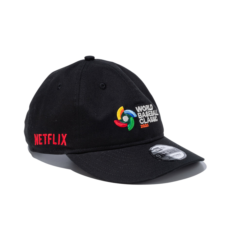 9THIRTY World Baseball Classic × Netflix フロントロゴ ブラック