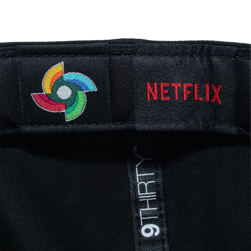 9THIRTY World Baseball Classic × Netflix フロントロゴ ブラック