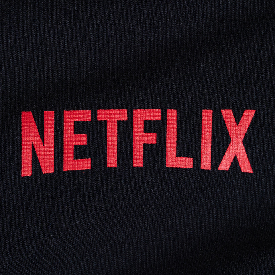 半袖 コットン Tシャツ World Baseball Classic × Netflix ブラック