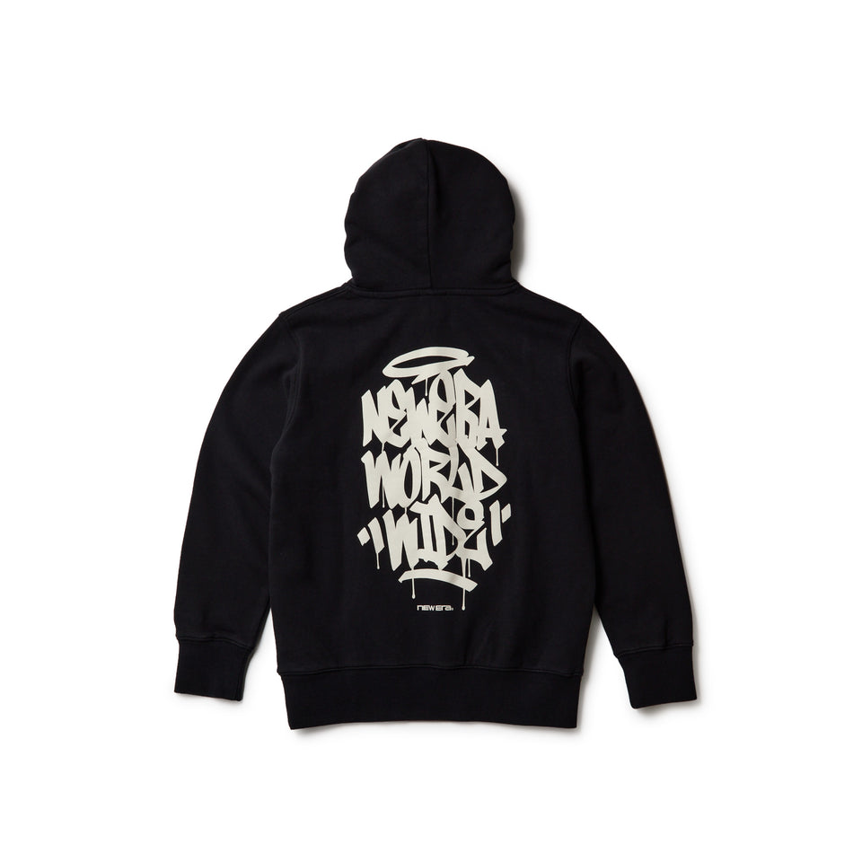 キッズ Youth スウェット プルオーバー フーディー Tagging Logo ブラック | NEW ERA ニューエラ公式オンラインストア