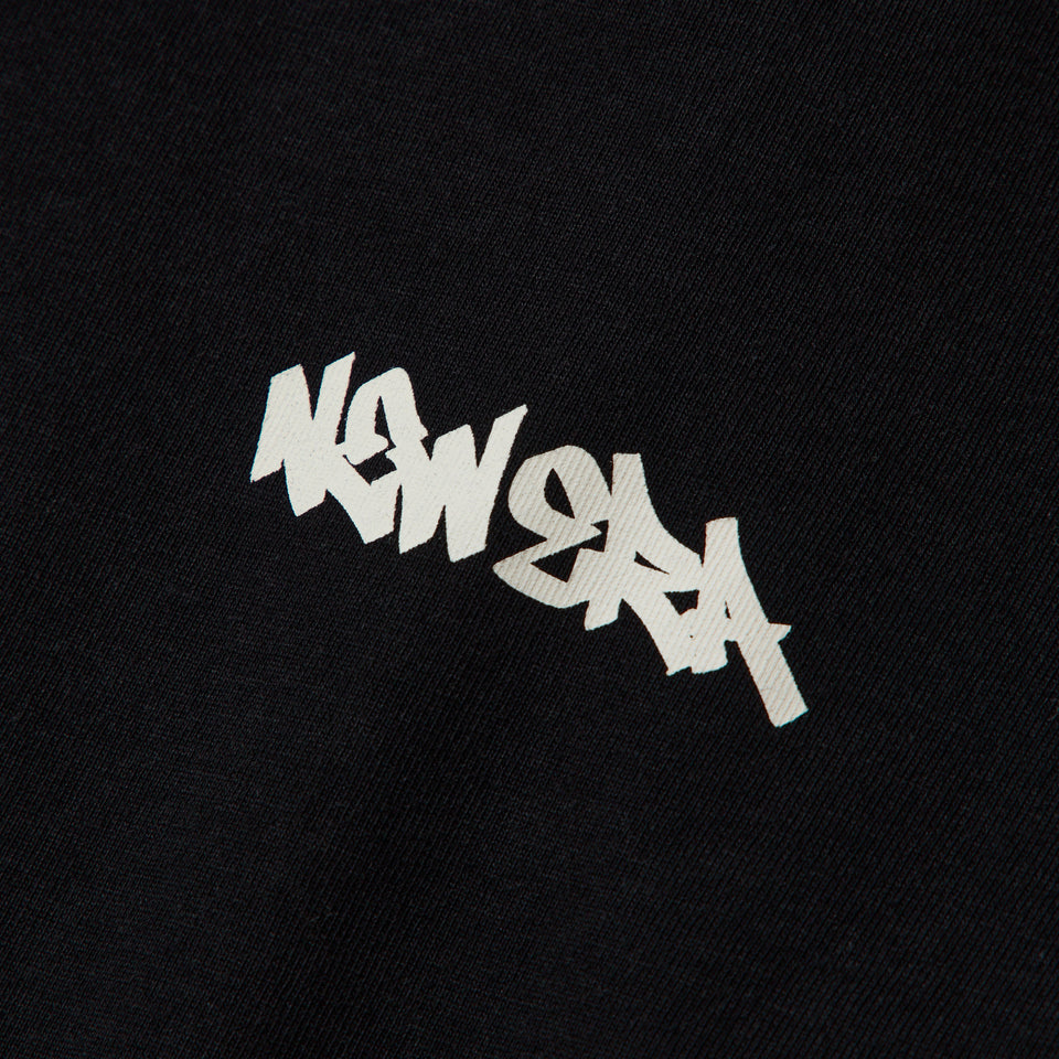 キッズ Youth 長袖 コットン Tシャツ Tagging Logo ブラック | NEW ERA ニューエラ公式オンラインストア