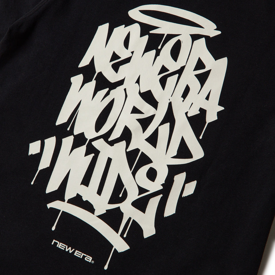 キッズ Youth 長袖 コットン Tシャツ Tagging Logo ブラック | NEW ERA ニューエラ公式オンラインストア