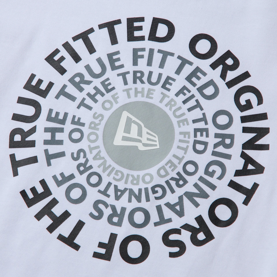 キッズ Youth 長袖 コットン Tシャツ Circle OOTTF ホワイト | NEW ERA ニューエラ公式オンラインストア