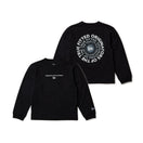 キッズ Youth 長袖 コットン Tシャツ Circle OOTTF ブラック