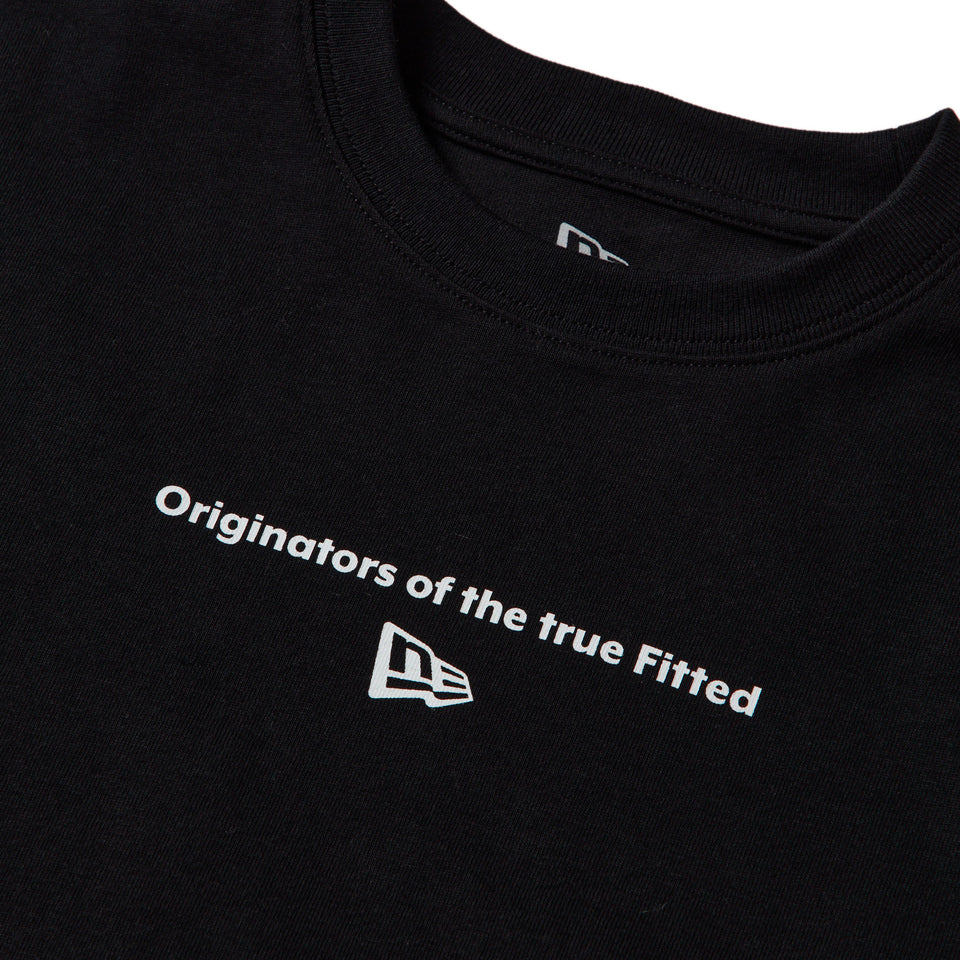 キッズ Youth 長袖 コットン Tシャツ Circle OOTTF ブラック | NEW ERA ニューエラ公式オンラインストア