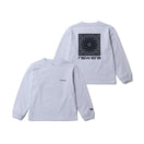 キッズ Youth 長袖 コットン Tシャツ バンダナロゴ ホワイト