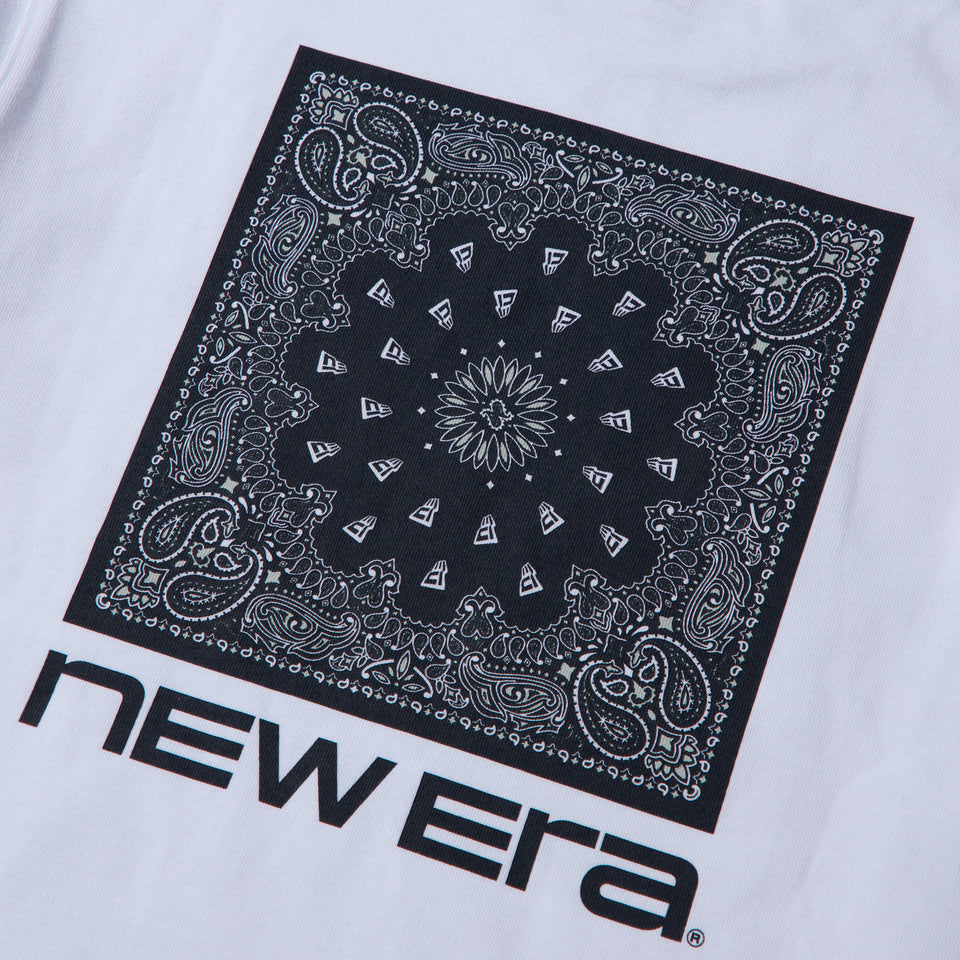 キッズ Youth 長袖 コットン Tシャツ バンダナロゴ ホワイト | NEW ERA ニューエラ公式オンラインストア