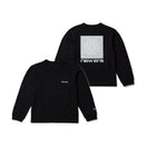 キッズ Youth 長袖 コットン Tシャツ バンダナロゴ ブラック