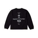 キッズ Youth 長袖 コットン Tシャツ アーカイブロゴ ブラック | NEW ERA ニューエラ公式オンラインストア