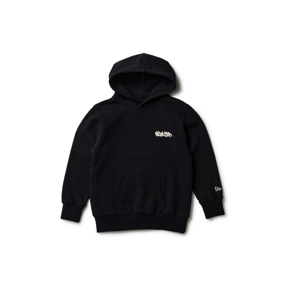 キッズ Child スウェット プルオーバー フーディー Tagging Logo ブラック | NEW ERA ニューエラ公式オンラインストア