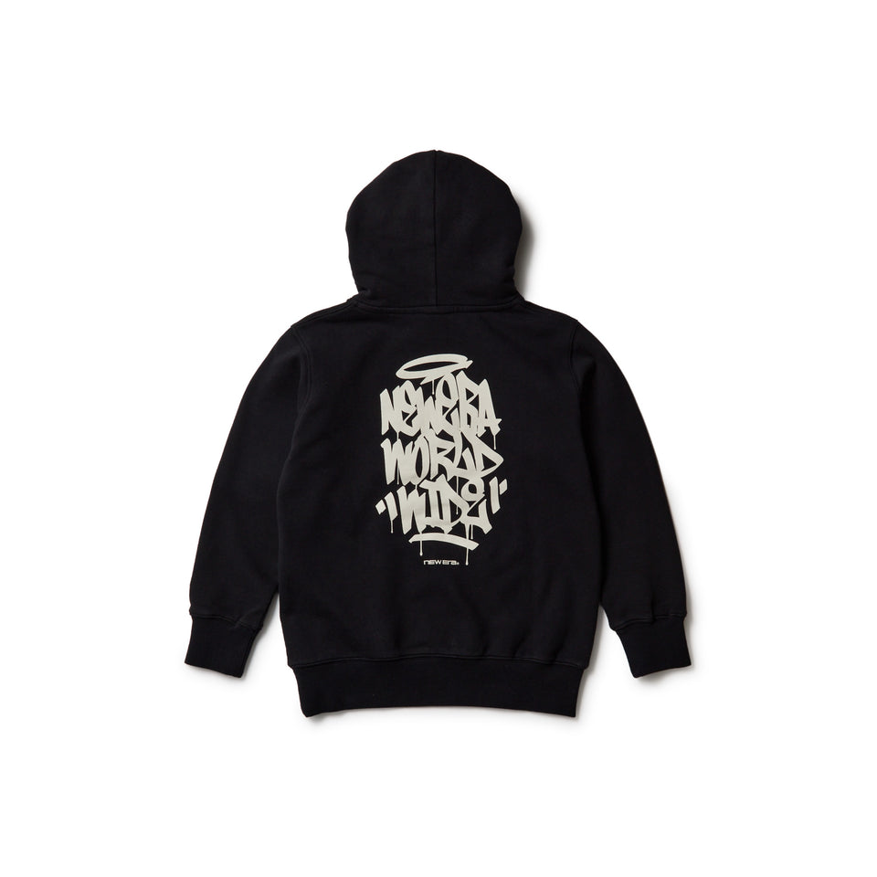 キッズ Child スウェット プルオーバー フーディー Tagging Logo ブラック | NEW ERA ニューエラ公式オンラインストア