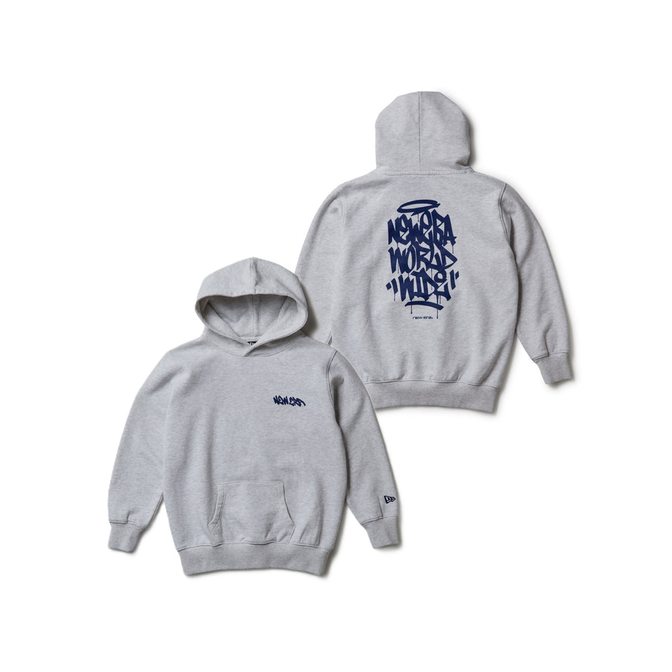 キッズ Child スウェット プルオーバー フーディー Tagging Logo アッシュグレー