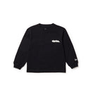 キッズ Child 長袖 コットン Tシャツ Tagging Logo ブラック | NEW ERA ニューエラ公式オンラインストア