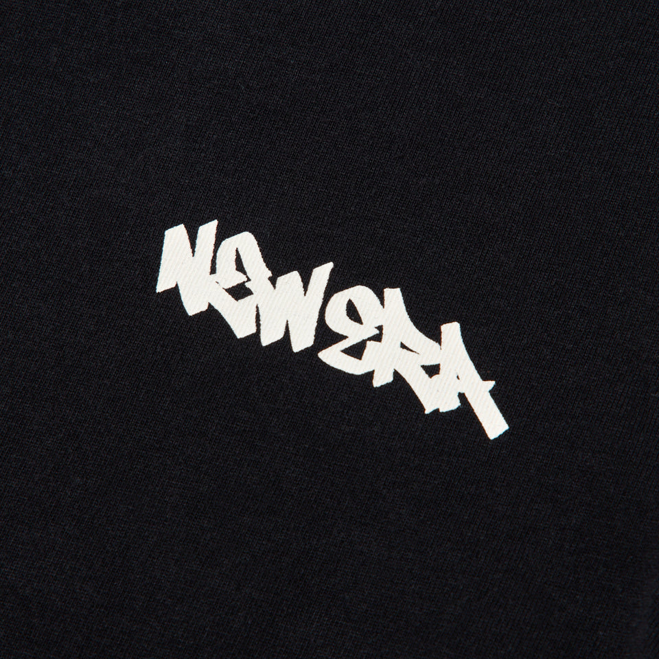 キッズ Child 長袖 コットン Tシャツ Tagging Logo ブラック | NEW ERA ニューエラ公式オンラインストア